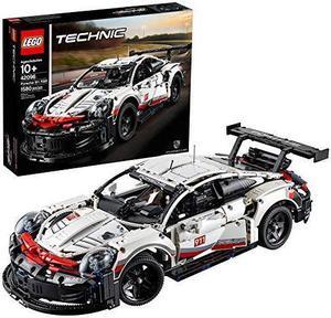 LEGO Technic Porsche 911 RSR 42096 Race Car Building Set STEM Toy for Boys and Girls Ages 10+ features Porsche Model Car with Toy Engine (1,580 Pieces)