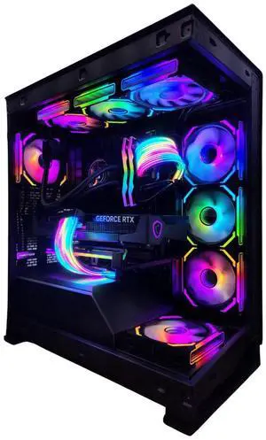 NOX Gaming NOVA Gaming PC (NVIDIA RTX 5080 16GB | AMD Ryzen 7 9800X3D 8 Cores | 32GB DDR5 RAM 6000MHz CL30 | 2TB SSD PCIe 5.0 | Liquid Cooling)
