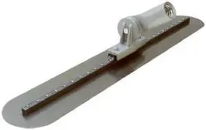QLT BY MARSHALLTOWN FR36RTA Fresno Trowel,Round End,36 x 5 In