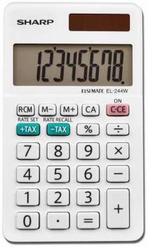 Victor Technology EL-244WB Small Pocket Calculator - Quantity 1 Victor Technology EL-244WB Small Pocket Calculator - Quantity 1
