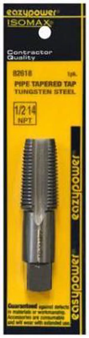 EAZYPOWER CORP 1/2x14 NPT Taper Tap 82618