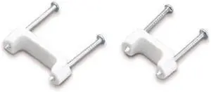 Gardner Bender Cable Staple,1/2In,Plastic,Romex,Pk500  PS-550