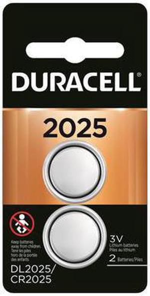 Lithium Coin Batteries 2025 2/Pack DURDL2025B2PK