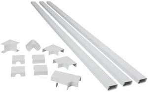 Wiremold CordMate Channel - Color: White C10