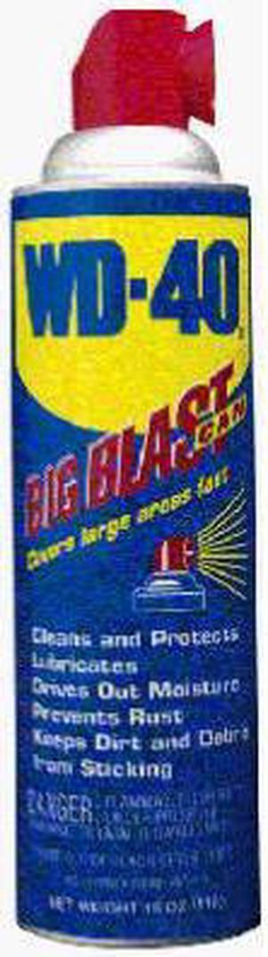 WD-40 490095 Big Blast®, Lubricant, Aerosol Can, 18 Oz.