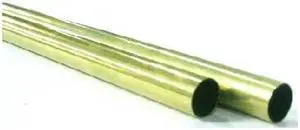 9213 Round Brass Tube, .029 x 3/8 x 36-In. - Quantity 1