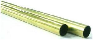 9209 Round Brass Tube, .029 x 1/4 x 36-In. - Quantity 1