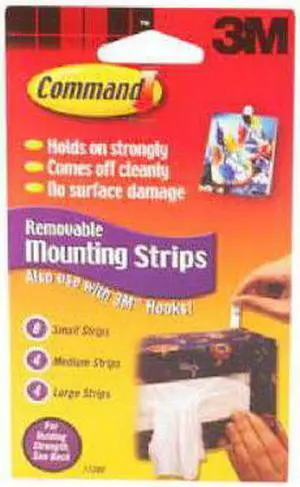 3M Command Wht Refill Strip 17200ES Unit: EACH - OEM
