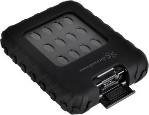 SilverStone Technology Military Grade-IP65 and Dust Proof External 2.5" SATA Drive Enclosure with USB 3.0 MMS01B