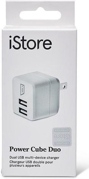 New iStore Power Cube 2p USB Charger - WH