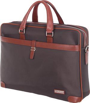 Gino Ferrari Magma Carrying Case for 16" Notebook - Gray, Brown