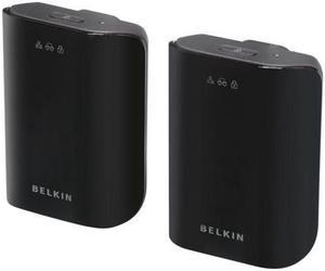 BELKIN F5D4077 VideoLink Powerline Internet Adapter Up to 200Mbps