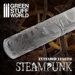 Green Stuff World Rolling Pin - Steampunk 2190