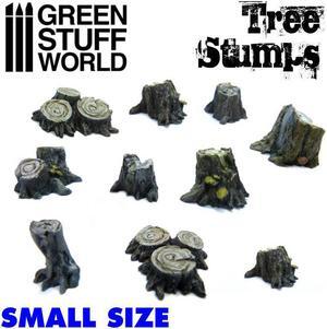 Green Stuff World Small Tree Stumps 1685