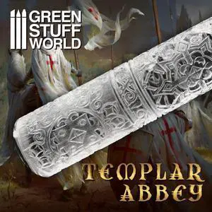Green Stuff World Rolling Pin - Templar Abbey 2987