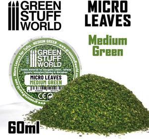 Green Stuff Worl Micro Leaves - Medium Green Mix for Terrain 10607