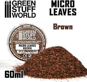 Green Stuff World Micro Leaves - Brown Mix for Terrain 10613