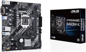 ASUS PRIME B460M-K LGA 1200 Intel B460 DDR4 Micro ATX Motherboard (90MB1400-M0EAY0)