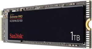 SanDisk Extreme PRO M.2 PCIe NVMe 3D 1TB Internal Solid State Drive (SDSSDXPM2-1T00-G25)