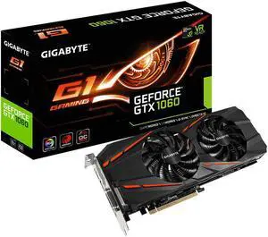 GeForce GTX 1060 G1 Gaming 3GB GDDR5 PCI-E x16 3.0 Graphics Card