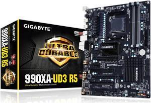 GIGABYTE GA-990XA-UD3 R5 AM3+ AMD 990X SATA 6Gb/s USB 3.0 ATX AMD Motherboard