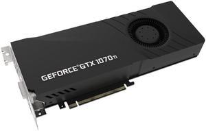 PNY GeForce GTX 1070 Ti Blower - Graphics card - GF GTX 1070 Ti - 8 GB GDDR5 - PCIe 3.0 x16 - DVI, HDMI, DisplayPort