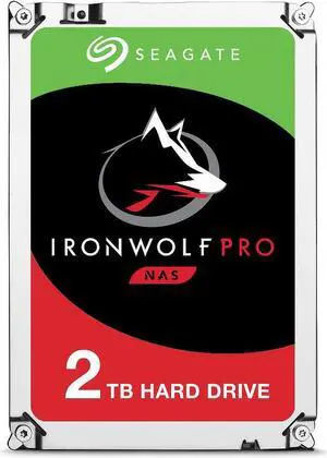 Seagate IronWolf Pro ST2000NE0025 2TB 7200 RPM 128MB Cache SATA 6.0Gb/s 3.5" Internal Hard Drive