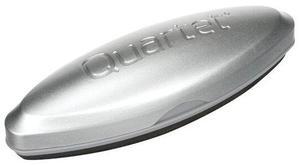 Quartet SFEB3 Premium Magnetic 3-in-1 Glass Board Eraser, 6 1/2" x 2" x 1 3/8", Silver
