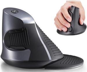 DELUX 1200 DPI Plug & play 6 Key Human Engineering USB Delux Wired M618 Laser Ergonomic Vertical Mouse For PC Computer Laptop Ship from US about 2-7 days