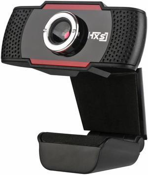HXSJ S20 Computer Webcam USB 2.0 480P 12M Pixel HD Webcam Web Cam Camera MIC for PC ,Plug and play