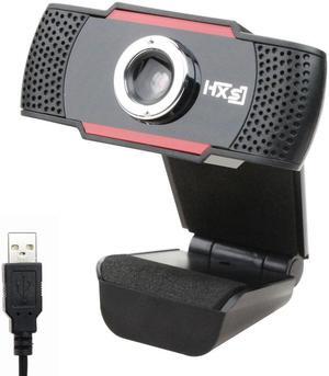 S20 Webcam HD 480P PC Camera with Absorption Microphone MIC for Skype for Android TV Rotatable Computer Camera USB Web Cam