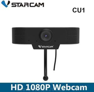 Vstarcam Webcam 1080P Full HD Streaming Video Live Broadcast Camera Built-in Microphone USB Web Camera Desktop PC Laptop Notebook Webcam