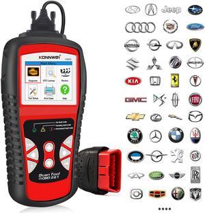 OBD2 Scanner [KW830] Car Code Reader Scan Tool Auto OBDII/EOBD Scanner Professional Mechanic OBDII Diagnostic Tool Code Reader Tools for Check Engine Light--for All OBDII Protocol Cars Since 1996