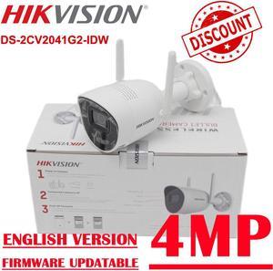 Hikvision 4MP Darkfighter DS-2CV2041G2-IDW WiFi IP Camera EXIR Mic&Speaker  Audio