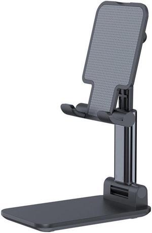 Desktop Cell Phone Desk Mount Stand Tablet Stand and Holders Adjustable for iPad, iPhone, Samsung, Asus and More 4.7-12.9 inch Devices, Good for Bed, Kitchen, Office (Upgraded T9, Black)