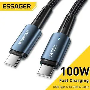 3.3ft 100W USB C to USB C Cable 1 Pack, Type C to Type-C Cable, USBC to USB-C Fast Charging Cable Compatible with MacBook Air/Pro, iPad Pro 12.9/11/Air, Samsung Galaxy S22/21 3.3ft 100W USB C to USB C Cable 1 Pack, Type C to Type-C Cable, USBC to USB-C Fast Charging Cable Compatible with MacBook Air/Pro, iPad Pro 12.9/11/Air, Samsung Galaxy S22/21