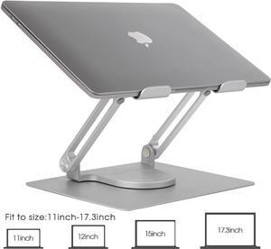 360° Adjustable Laptop Stand for Desk,Portable Laptop Stand, Foldable Computer Stand for MacBook Pro Air Dell Hp More 10-17 inch Laptops