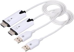 Jansicotek Jansicotek Wireless HDMI Transmitter and Receiver Wireless HDMI Extender Long Range, Plug and Play,No Need App for Streaming Video/Audio from Laptop,PC,Camera to HDTV/Projector/Monitor