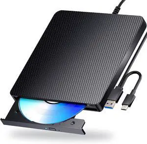 Jansicotek External Blu-ray Drive,Portable CD/DVD Burner & CD/DVD /Blu-ray Player Compatible with Windows XP/7/8/10/11 & MacOS Mac PC - Support for BD/DVD/CD Drive Read/Write Jansicotek External Blu-ray Drive,Portable CD/DVD Burner & CD/DVD /Blu-ray Player Compatible with Windows XP/7/8/10/11 & MacOS Mac PC - Support for BD/DVD/CD Drive Read/Write