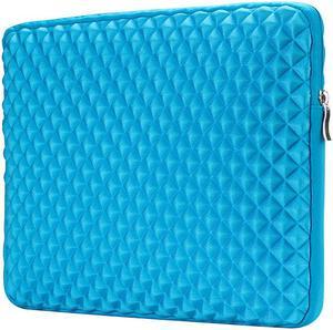 Jansicotek Diamond Foam Splash & Shock Resistant Neoprene Travel Bag for 11 - 12.5 Inch Ultrabook,Laptops,tablet PC, Macbook, Chromebook (Blue)