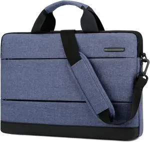 Jansicotek 13.3 Inch Laptop Computer Shoulder Bag Laptop Messenger Sleeve Notebook Cases for Work / Travel,Fits 13 - 13.3 Inches Laptop / Notebook / MacBook / Ultrabook Computer,Dark Blue
