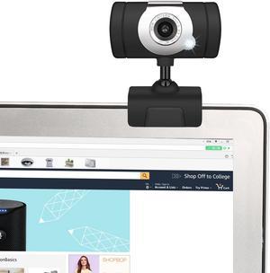 HXSJ High Definition 480P HD 640*480 Webcam USB Camera with MIC Microphone Web Camera For PC Laptop Computer