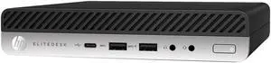 HP EliteDesk 800 G3 USFF Mini Desktop Intel Core i5-6500T 2.50GHz 8GB RAM 128GB Solid State Hard Drive Intel HD Graphics Windows 10 Professional USB C