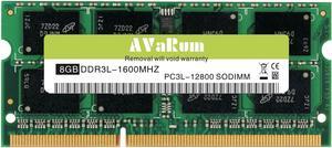 AVARUM RAM 16GB (2 x 8GB) 204-Pin DDR3 SO-DIMM DDR3L 1600 (PC3L 12800) Laptop Memory Compatible With Latitude E6430 ATG