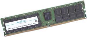256GB 4x64GB DDR4-3200 PC4-25600 2Rx4 RDIMM ECC Registered Memory by AVARUM RAM