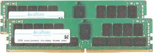 Avarum RAM 128GB 4x32GB DDR4-3200 PC4-25600 2Rx4 ECC Registered Server Memory