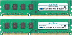 Crucial 16GB (2 x 8GB) DDR3L 1600 (PC3L 12800) Desktop Memory