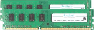 Avarum RAM equal to 8GB (2 x 4GB) DDR3 1333 (PC3 10600) Desktop Memory Model CT2KIT51264BA1339