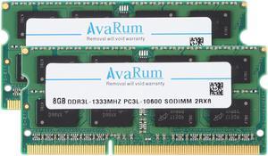 Avarum RAM equal to 16GB (2 x 8GB) 204-Pin DDR3 SO-DIMM DDR3 1333 (PC3 10600) Memory for Mac Model CT2K8G3S1339M