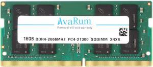 Avarum RAM equal to 16GB 260-Pin DDR4 SO-DIMM DDR4 2666 (PC4 21300) Memory for Apple Model CT16G4S266M